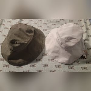Anthropologie Cotton Crusher Hats